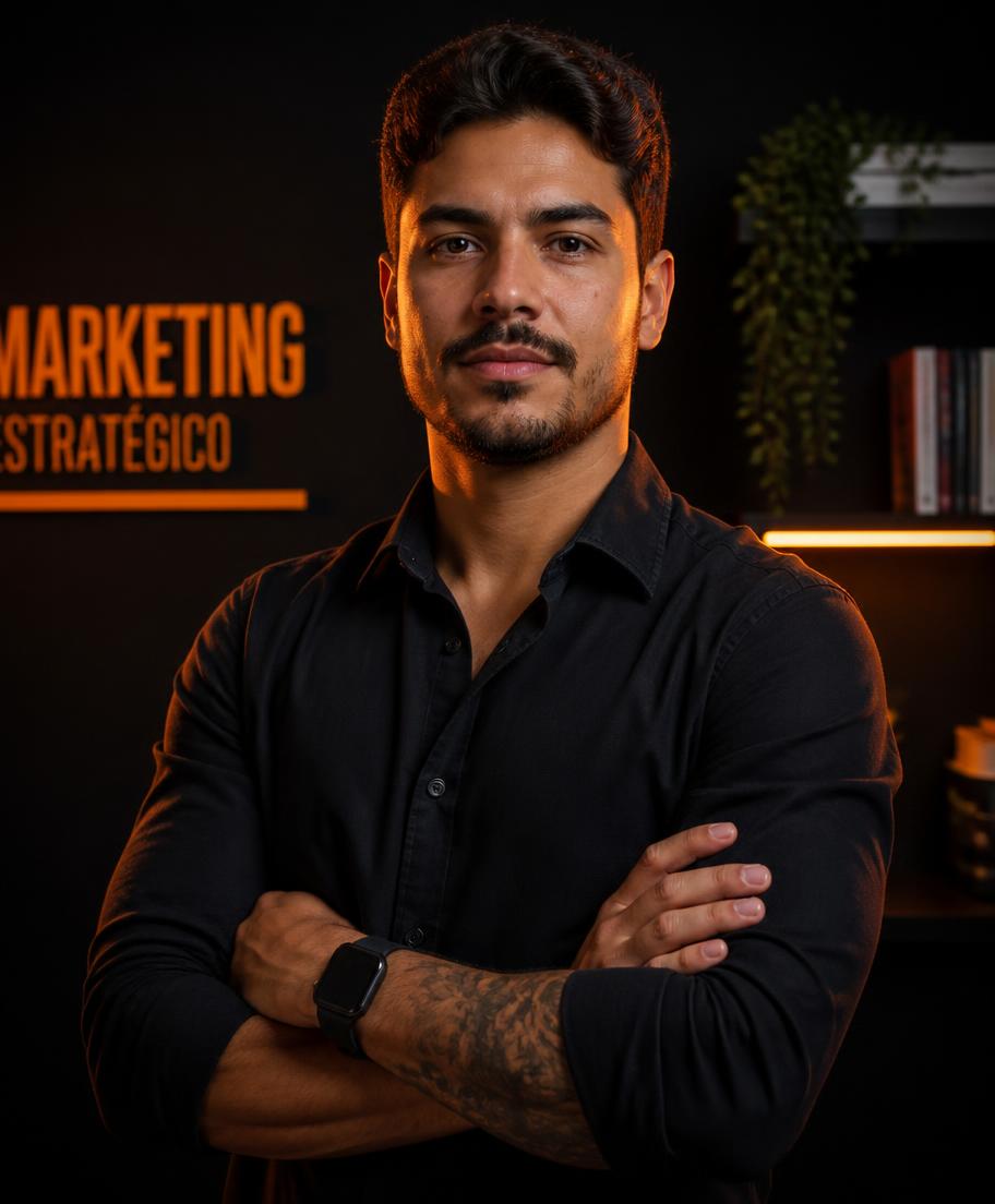 Retrato do especialista responsável pelo projeto